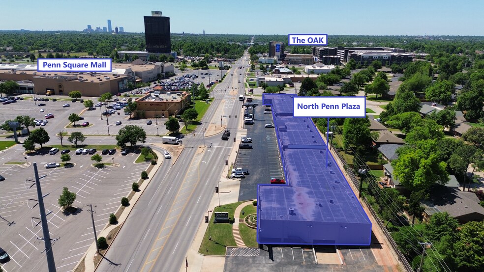 5601-5645 N Pennsylvania Ave, Oklahoma City, OK à louer - Photo du bâtiment - Image 2 de 24