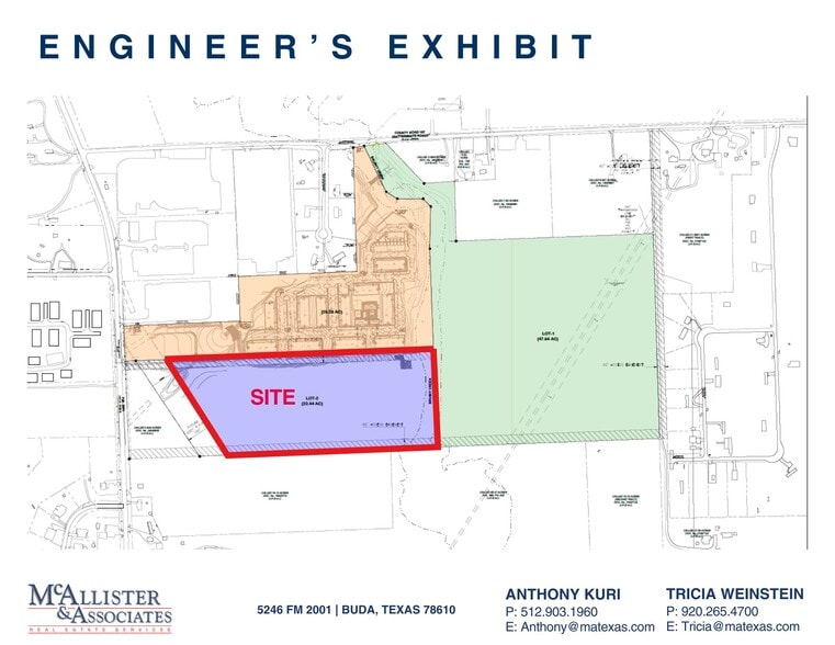 5246 FM 2001, Buda, TX for sale - Site Plan - Image 3 of 7