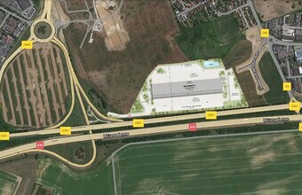 Champagne-sur-Oise, VDO - AERIAL  map view