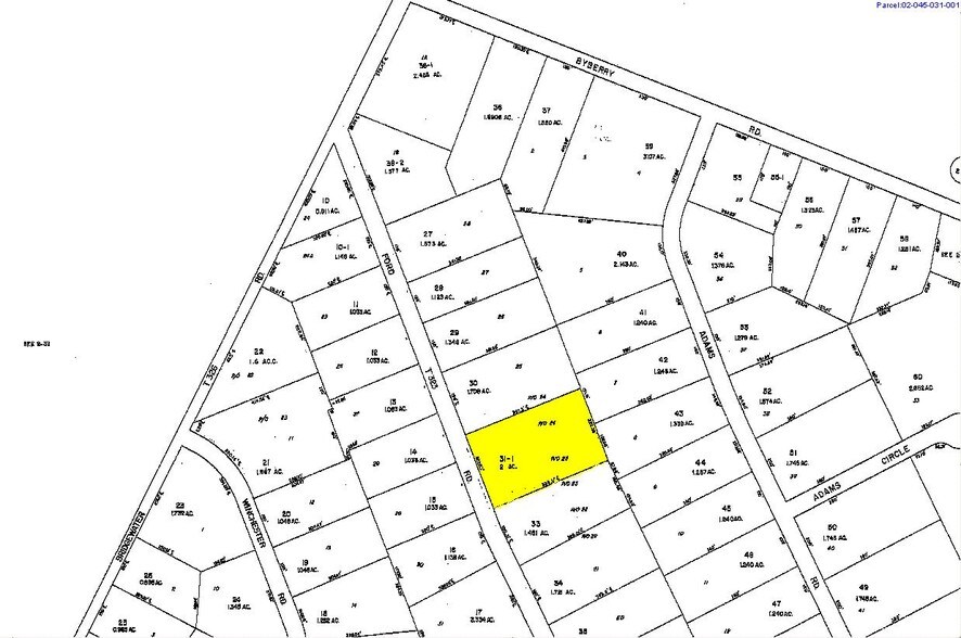 1411 Ford Rd, Bensalem, PA à louer - Plan cadastral - Image 3 de 5