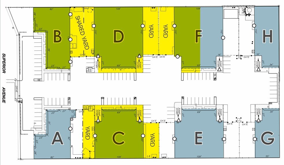 4116 E Superior Ave, Phoenix, AZ à louer - Plan de site - Image 3 de 3