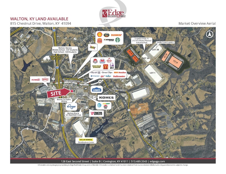 815 Chestnut Dr, Walton, KY for sale - Aerial - Image 3 of 5