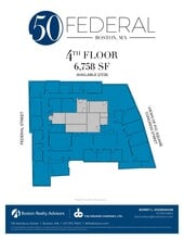 50 Federal St, Boston, MA for lease Floor Plan- Image 1 of 1