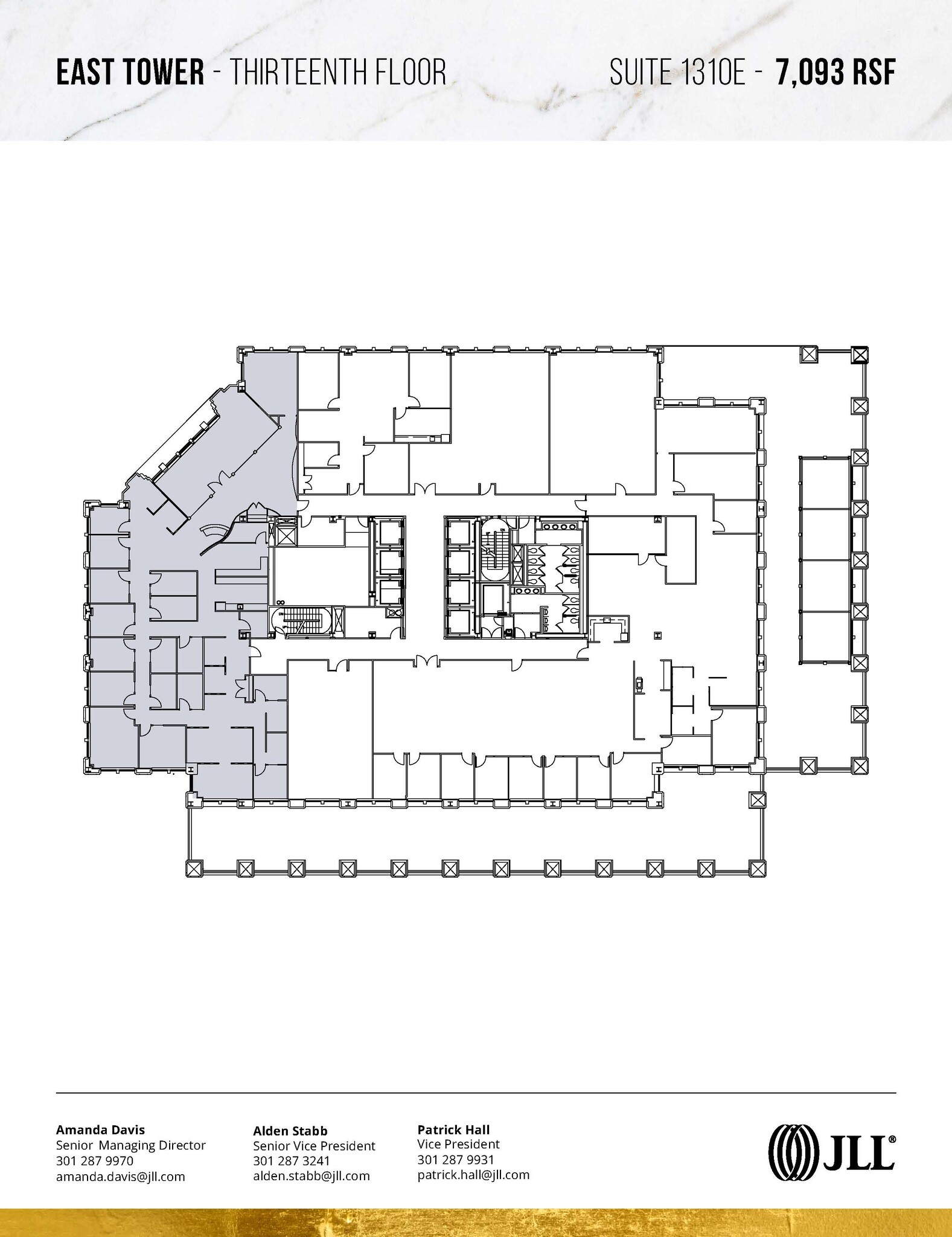 7501 Wisconsin Ave, Bethesda, MD à louer Plan d’étage- Image 1 de 1