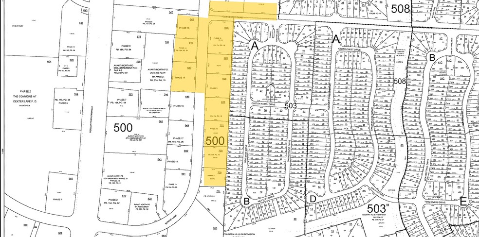 1590 Bonnie Ln, Cordova, TN for lease - Plat Map - Image 3 of 4