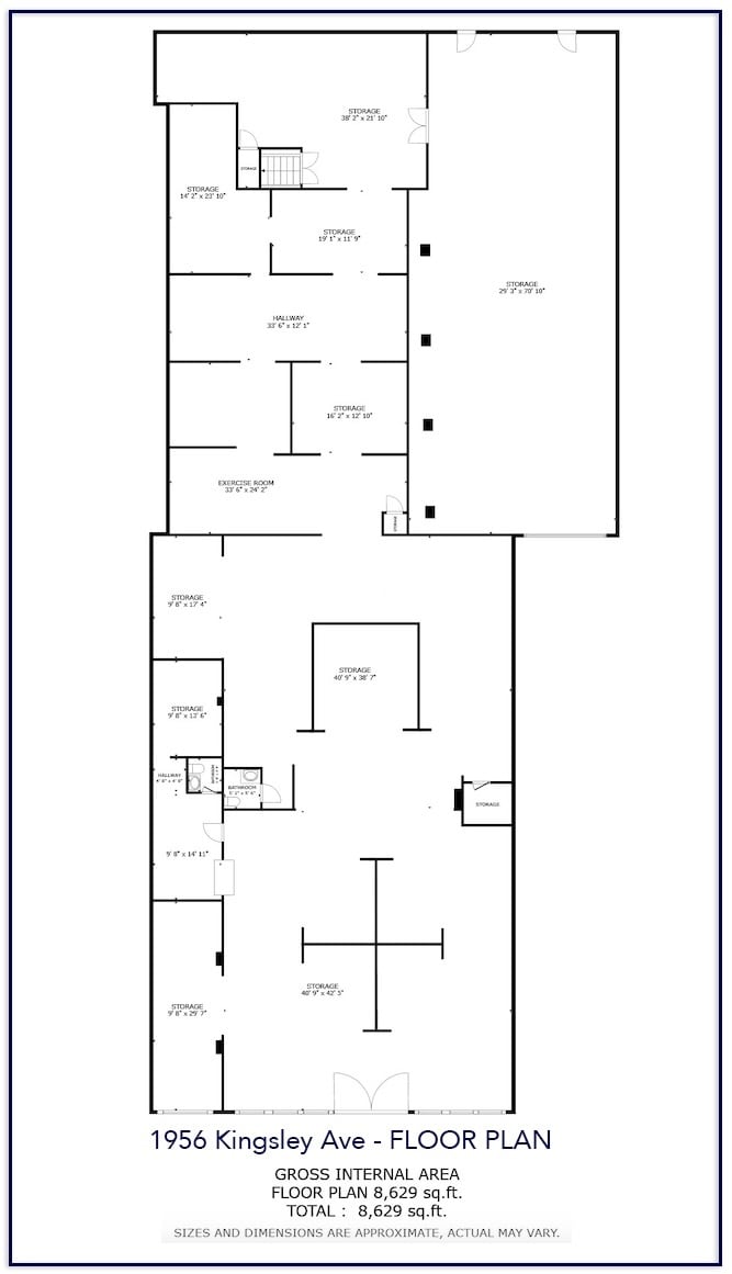 1956 Kingsley Ave, Orange Park, FL for lease Floor Plan- Image 1 of 1