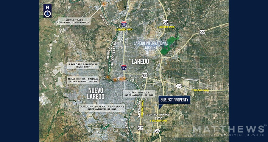 Lomas Del Sur Blvd, Laredo, TX à louer - Photo du bâtiment - Image 2 de 3