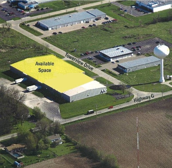 2481 Towerview Dr, Neenah, WI for lease - Aerial - Image 2 of 5