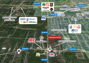 3095 N Genesee Rd, Flint, MI - Aerial  map view