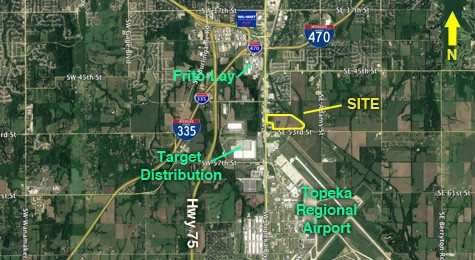 N & E Of SW Topeka Blvd & SE 53rd St, Topeka, KS à vendre - Photo principale - Image 1 de 3