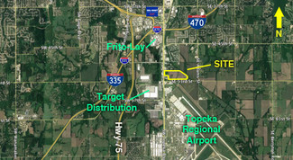 Plus de détails pour N & E Of SW Topeka Blvd & SE 53rd St, Topeka, KS - Terrain à vendre