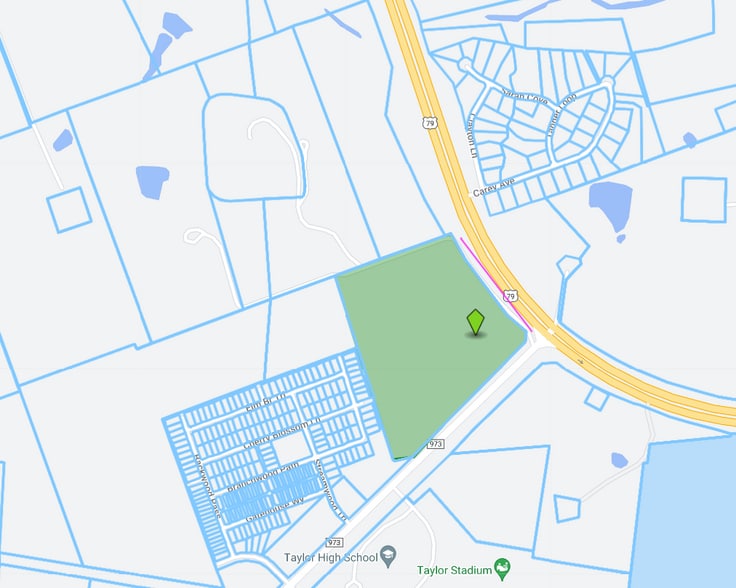 715 CARLOS G PARKER blvd, Taylor, TX for sale - Plat Map - Image 2 of 2