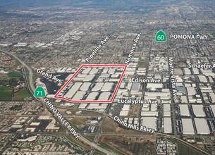 4450 Edison Ave, Chino, CA - AERIAL map view