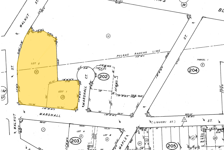 901 Marshall St, Redwood City, CA à louer - Plan cadastral - Image 2 de 4