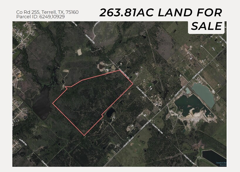 County Road 255 Terrell TX 75160, Terrell, TX for sale - Primary Photo - Image 1 of 7