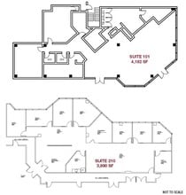 16027 Ventura Blvd, Encino, CA à louer Plan d’étage- Image 1 de 1