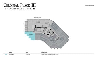 2111 Wilson Blvd, Arlington, VA for lease Floor Plan- Image 1 of 1