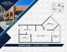 1610 Arden Way, Sacramento, CA for lease Floor Plan- Image 1 of 1