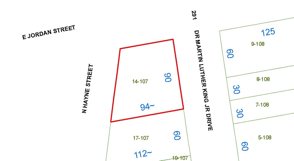 2023 Dr Martin Luther King Dr, Pensacola, FL à vendre - Plan cadastral - Image 2 de 11