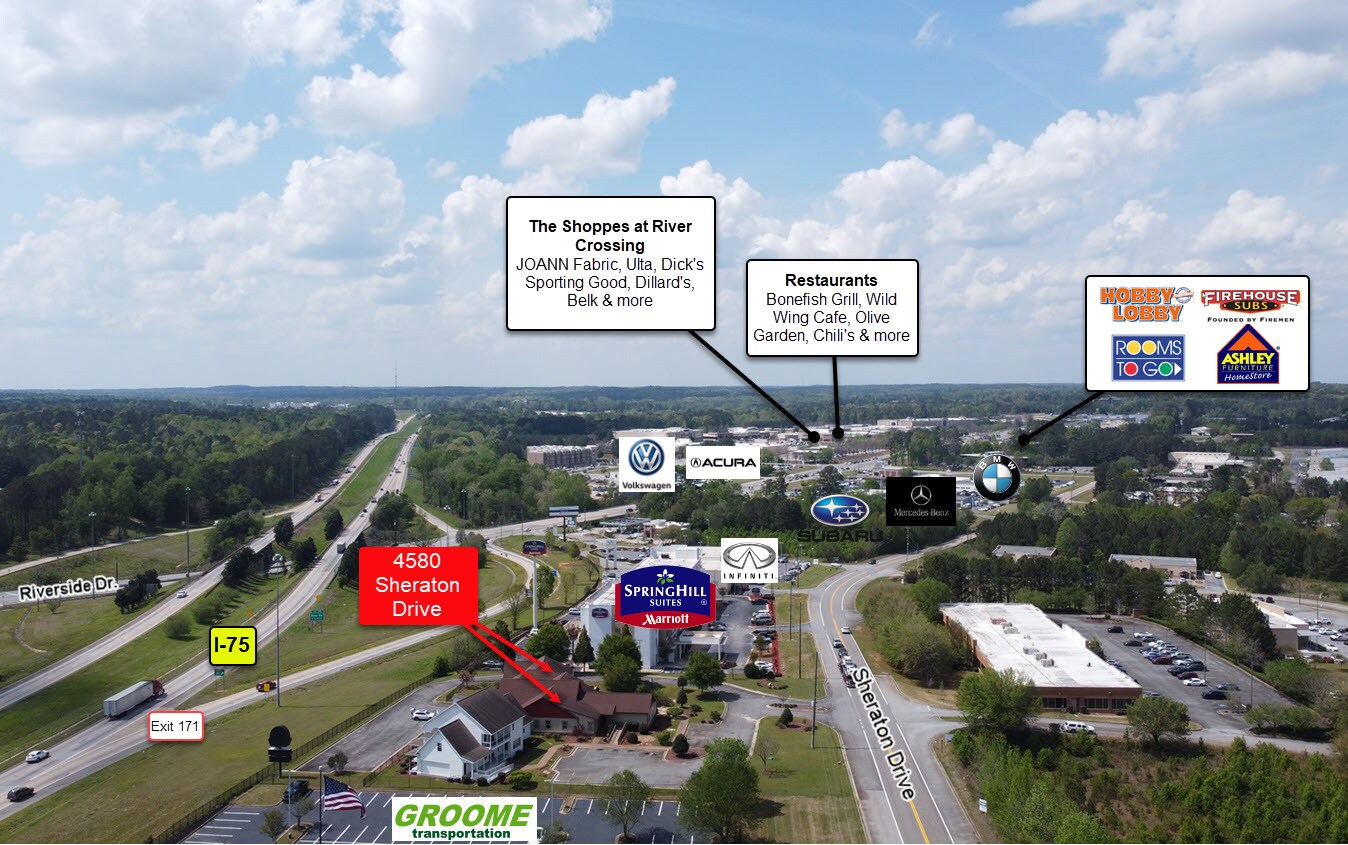 4580 Sheraton Dr, Macon-Bibb, GA for lease Building Photo- Image 1 of 9