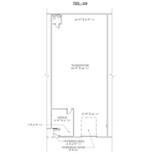 7330 Rampart St, Houston, TX à louer Plan d’étage- Image 1 de 1