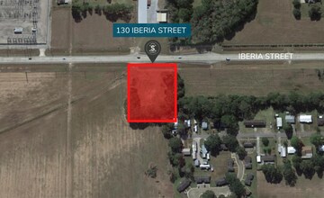 130 Iberia St, Youngsville, LA - AERIAL  map view - Image1