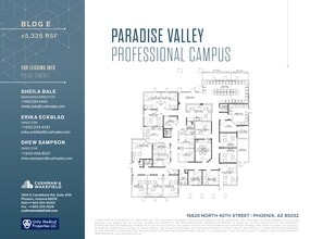 16620 N 40th St, Phoenix, AZ for lease Site Plan- Image 1 of 1