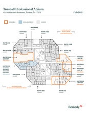 425 Holderrieth Blvd, Tomball, TX à louer Plan d’étage- Image 1 de 1