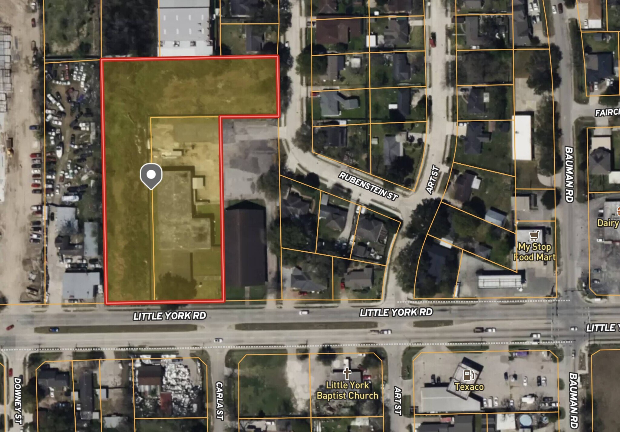 609 Little York Rd, Houston, TX for sale Aerial- Image 1 of 2