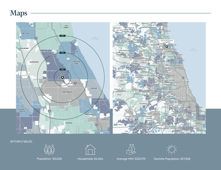 190 Waukegan Rd, Deerfield, IL à louer - Photo du bâtiment - Image 2 de 5