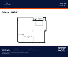 2700 Cumberland Pky SE, Atlanta, GA à louer Plan d  tage- Image 1 de 1