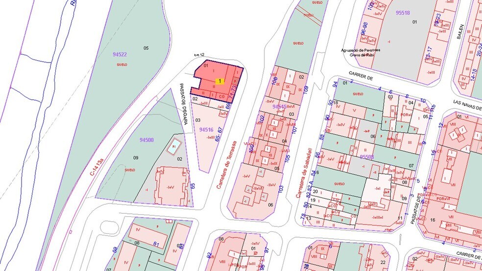 Industriel dans Rubí, Barcelona à vendre - Plan de site - Image 2 de 3