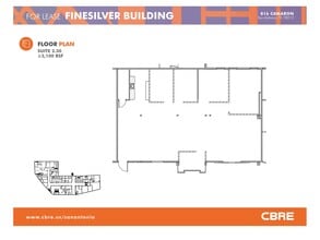 816 Camaron St, San Antonio, TX for lease Floor Plan- Image 1 of 1