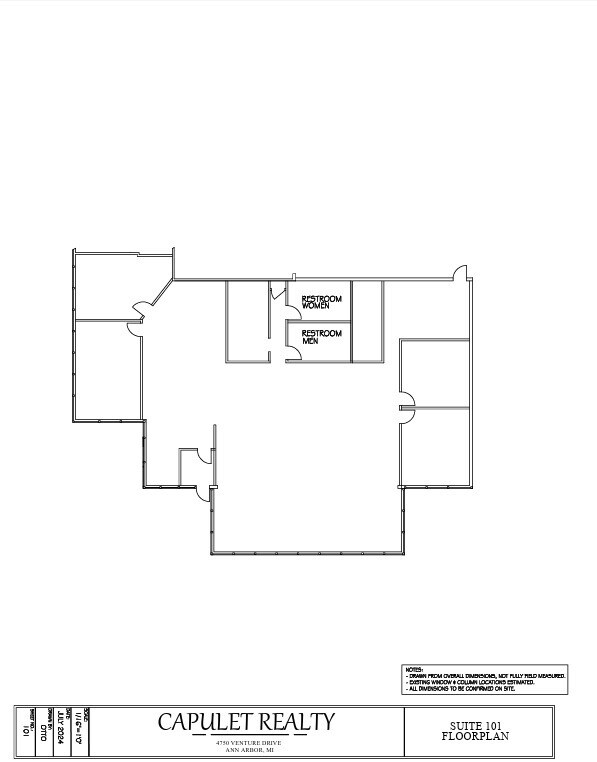 4750 Venture Dr, Ann Arbor, MI for lease Floor Plan- Image 1 of 1
