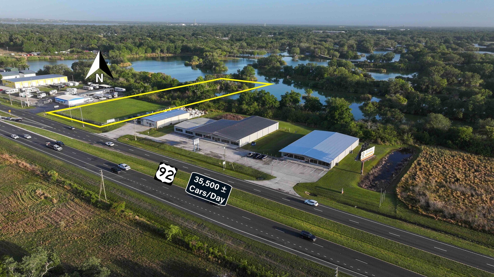 0 US 92 East, Lakeland, FL à vendre Aérien- Image 1 de 6