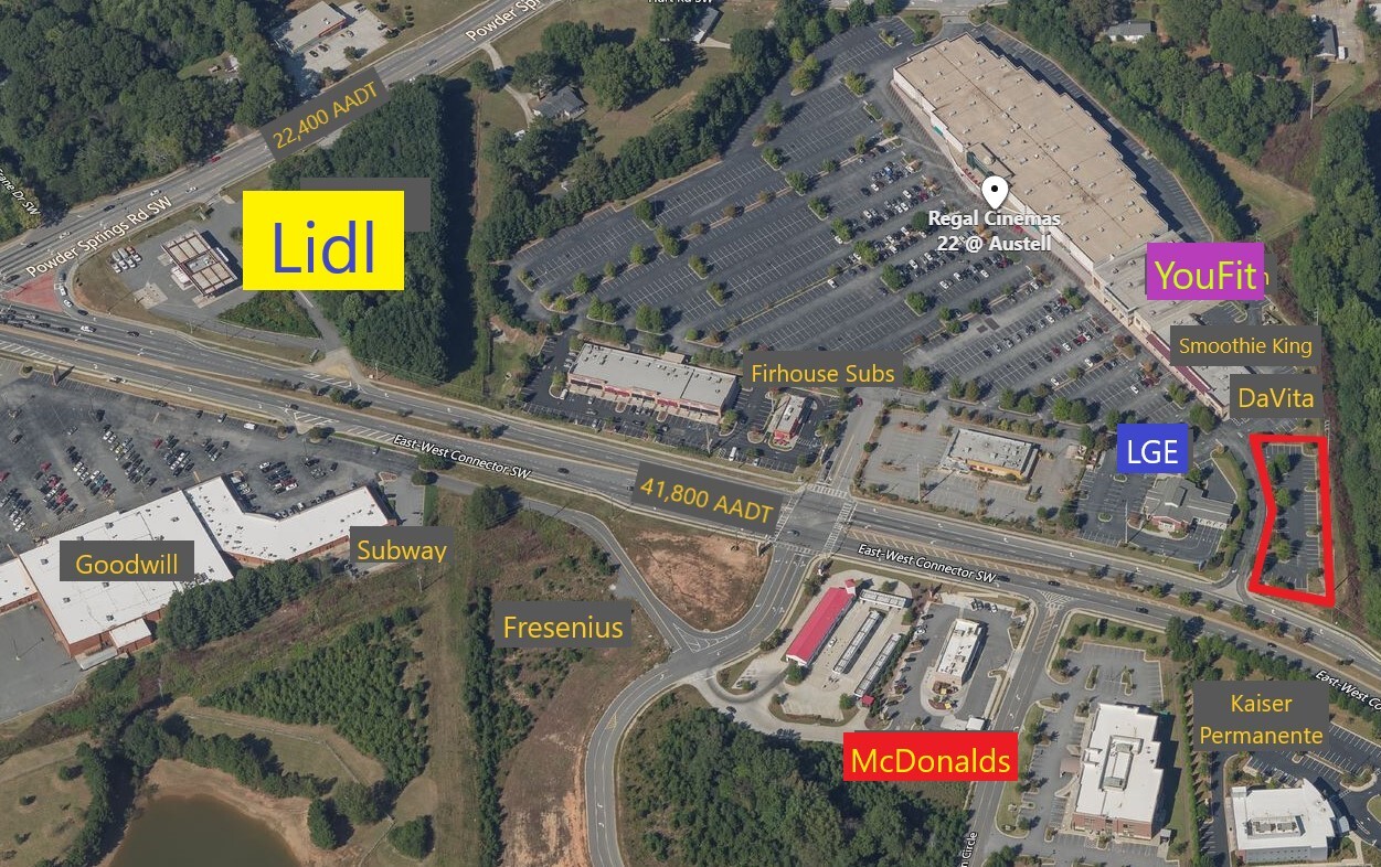 2840 East-West Connector, Austell, GA for lease Building Photo- Image 1 of 10