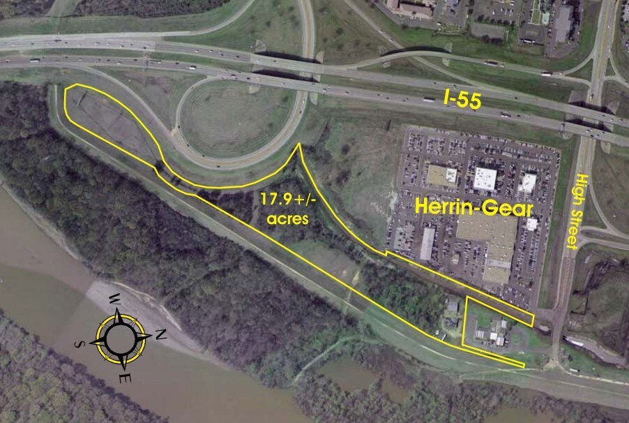 0 High St, Jackson, MS for sale Aerial- Image 1 of 2