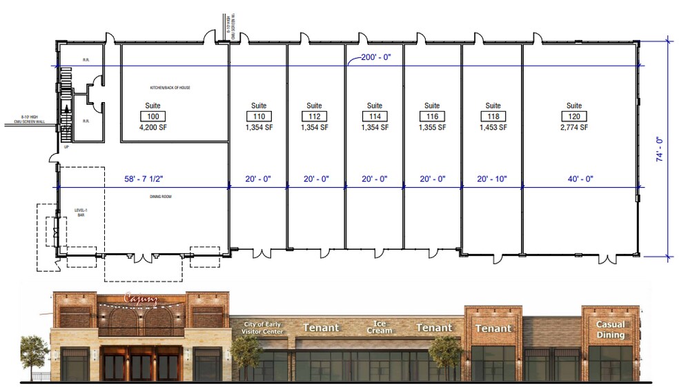 105 Kelcy Way, Early, TX for lease - Site Plan - Image 3 of 3