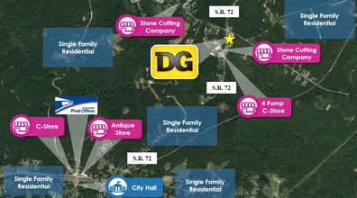 22 Berkeley Rd, Carlton, GA - AERIAL  map view
