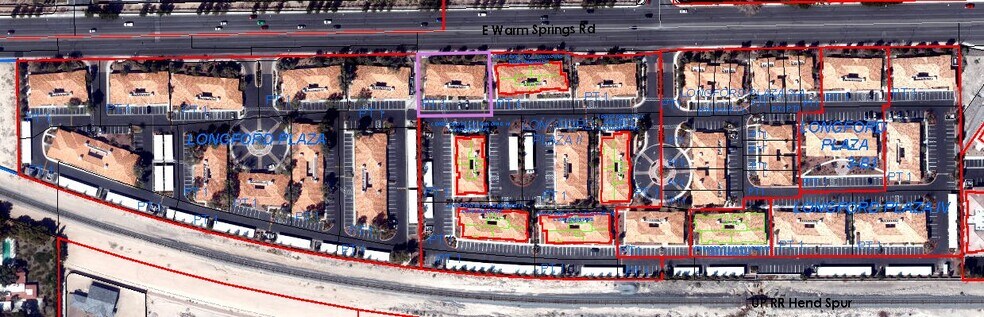 3145 E Warm Springs Rd, Las Vegas, NV à vendre - Aérien - Image 2 de 14