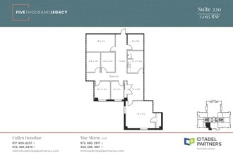 5000 Legacy Dr, Plano, TX à louer Plan d’étage- Image 1 de 1
