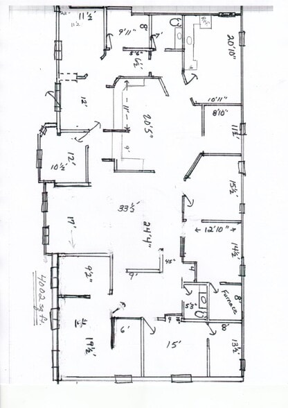 7445 University Blvd, Des Moines, IA for lease - Floor Plan - Image 3 of 12