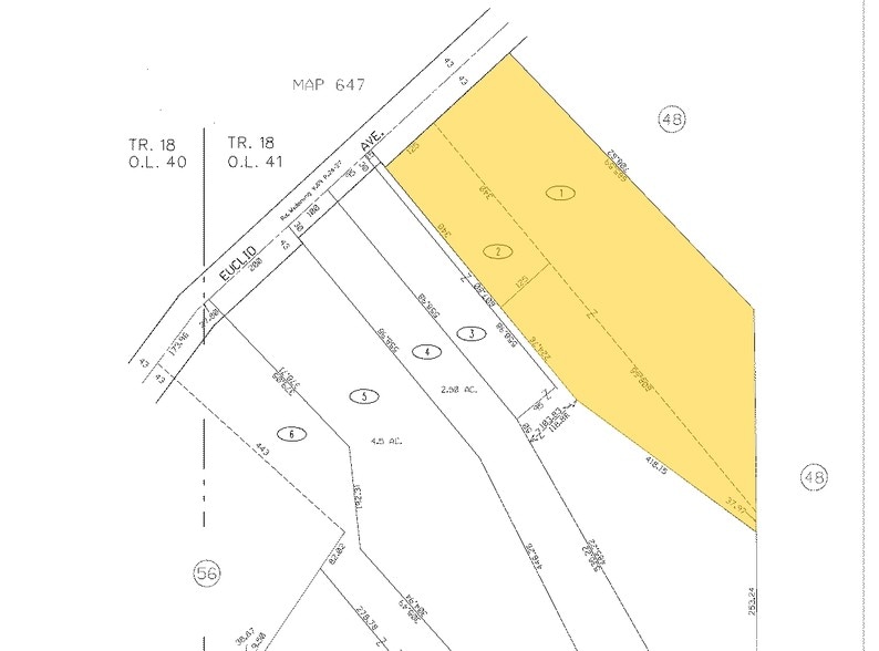25450-25454 Euclid Ave, Euclid, OH for sale - Plat Map - Image 3 of 10