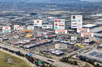 27651 San Bernardino Ave, Redlands, CA - Aérien Vue de la carte
