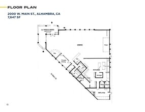 2000 W Main St, Alhambra, CA for lease Floor Plan- Image 1 of 14