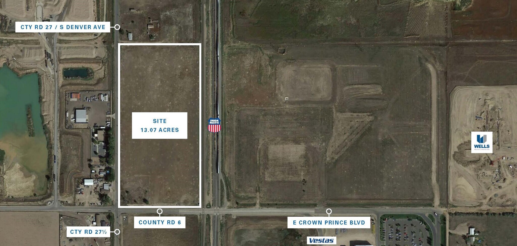 13033 County Road 6, Brighton, CO à vendre Plan de site- Image 1 de 2
