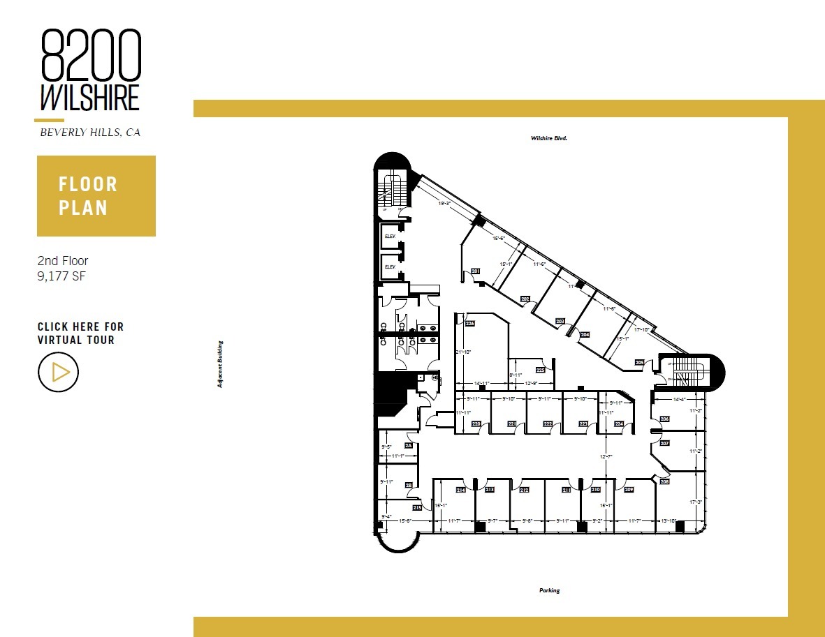 8200 Wilshire Blvd, Beverly Hills, CA for lease Floor Plan- Image 1 of 1