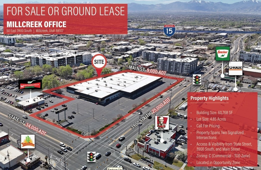 3902 S State St, Millcreek, UT for lease Primary Photo- Image 1 of 2