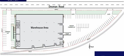 15210 Desman Rd, La Mirada, CA for lease Floor Plan- Image 2 of 2