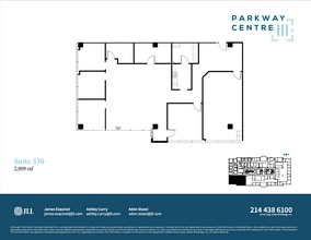 2745 Dallas Pky, Plano, TX for lease Floor Plan- Image 1 of 1